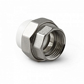 Муфта разъем. п/г 32*1 с перех. на металл Pro Aqua (10)